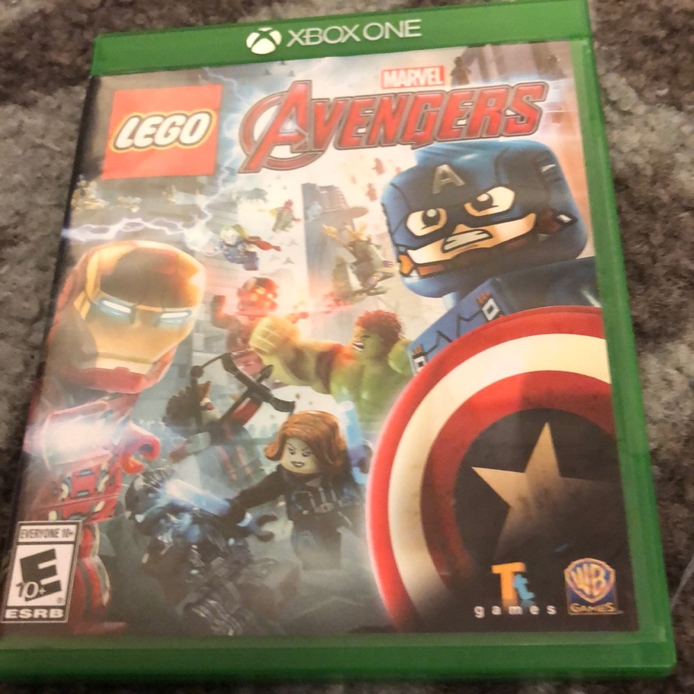 X box one Video game marvel avengers LEGO